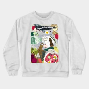 Sopa de remolacha Crewneck Sweatshirt